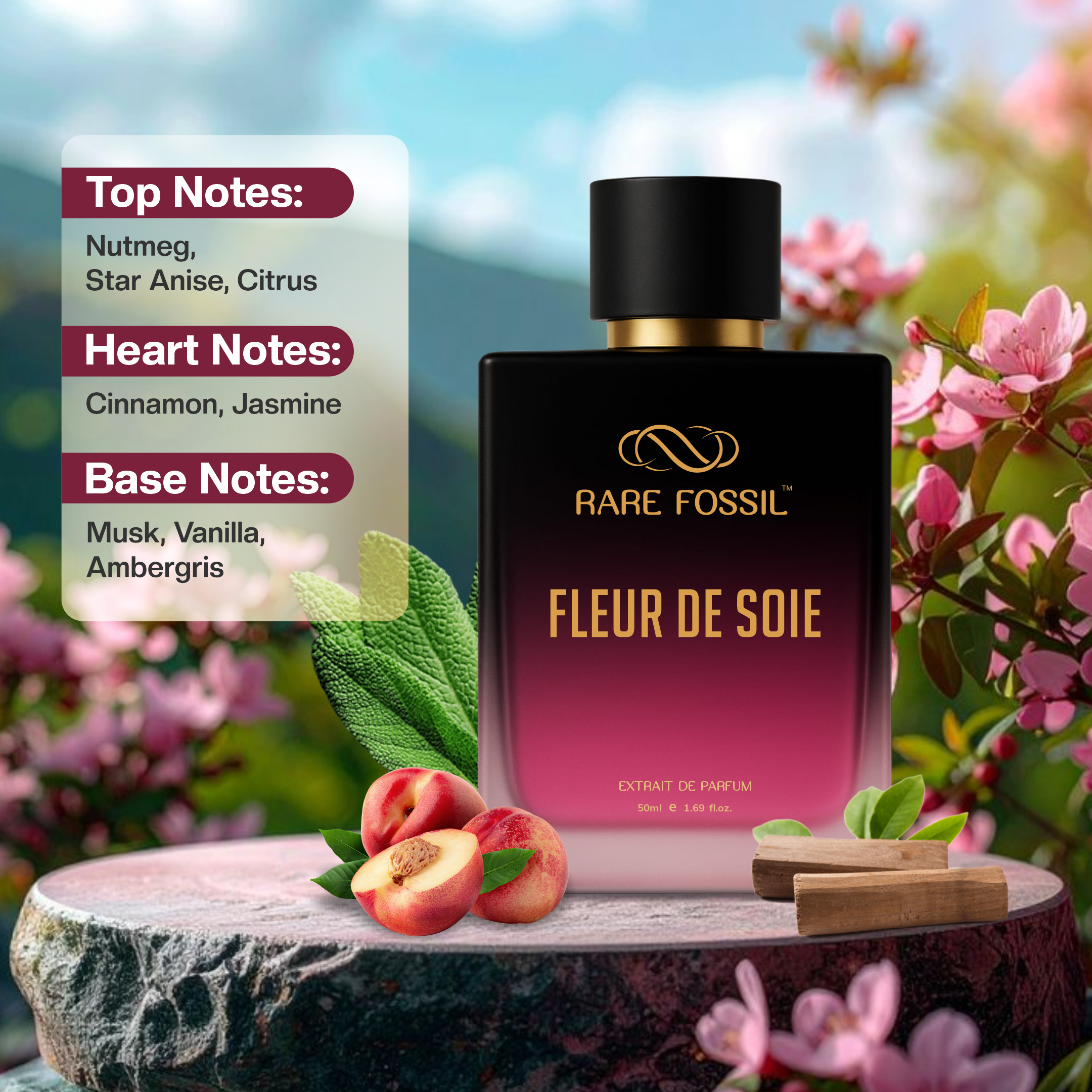 Fleur de Soie : Soft Floral • Powdery • Musky Clean